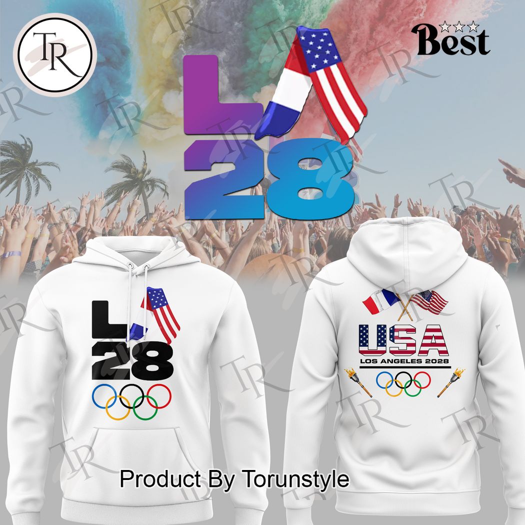New 2025 LA 2028 Summer Olympics Custom Hoodie