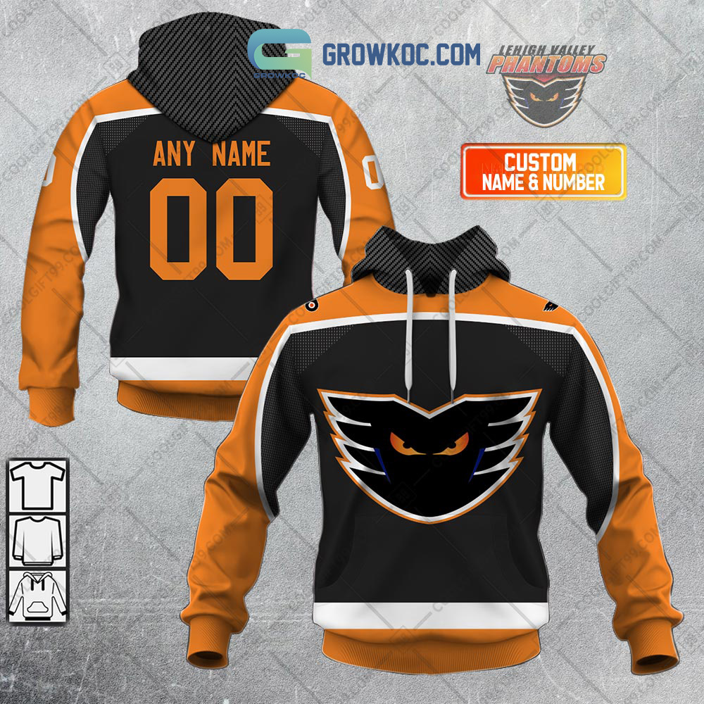 New 2025 Lehigh Valley Phantoms AHL Color Home Jersey Personalized Custom Hoodie T Shirt