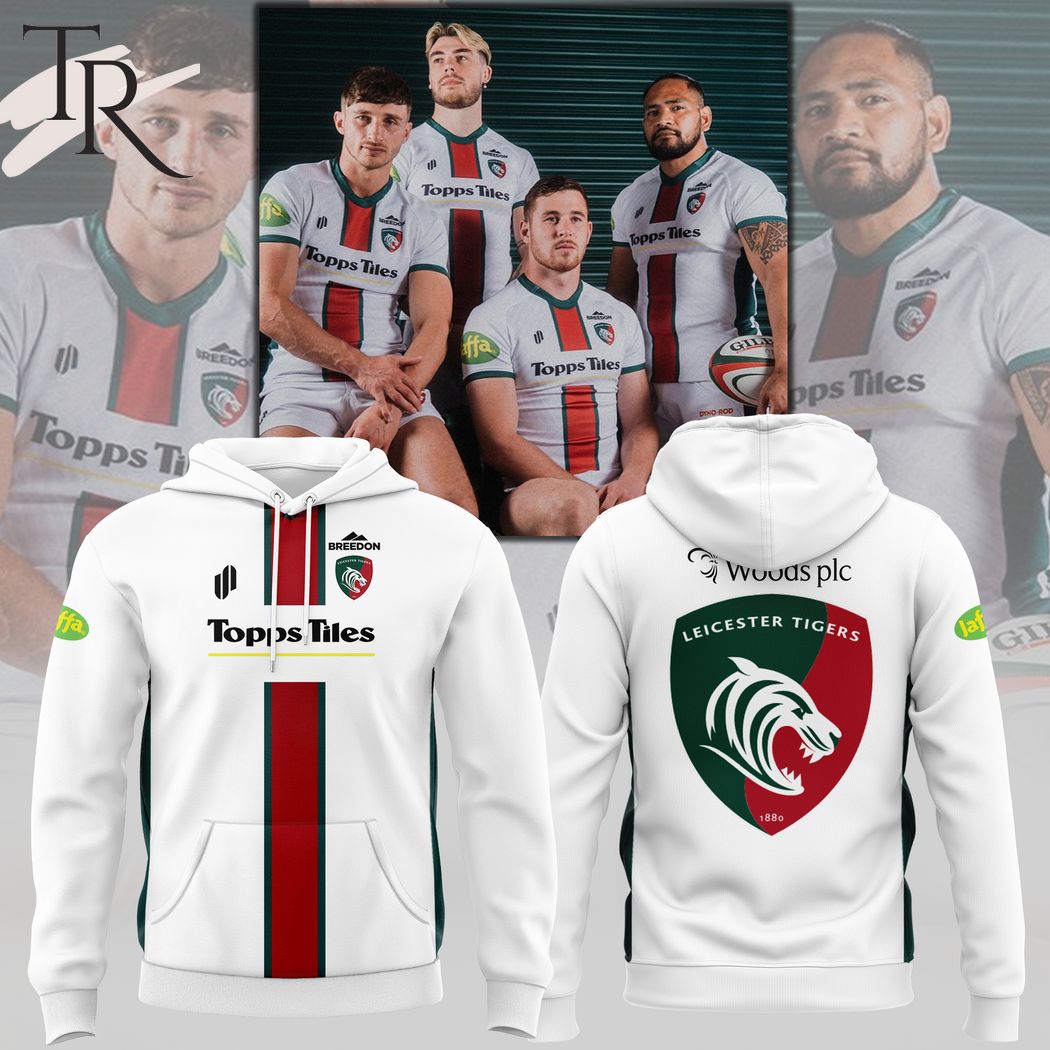 New 2025 Leicester Tigers New Version 2024 Custom Hoodie