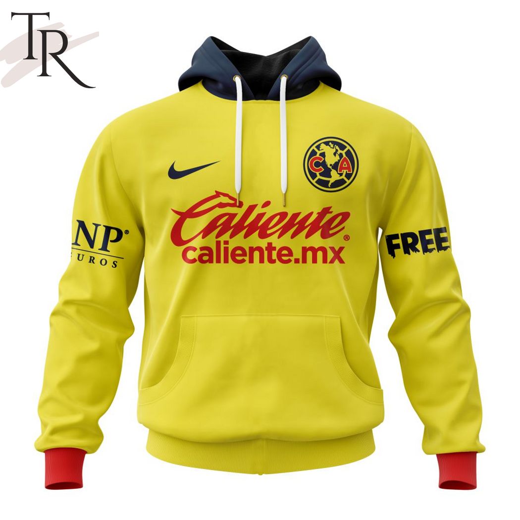 New 2025 LIGA MX Club America 2025 Home Custom Hoodie