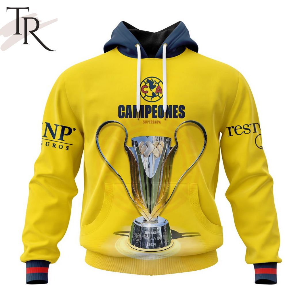 New 2025 LIGA MX Club America Special 2024 Supercopa MX Champions Design Custom Hoodie