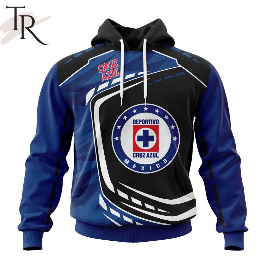 New 2025 LIGA MX Cruz Azul Special Design Concept Kits Custom Hoodie