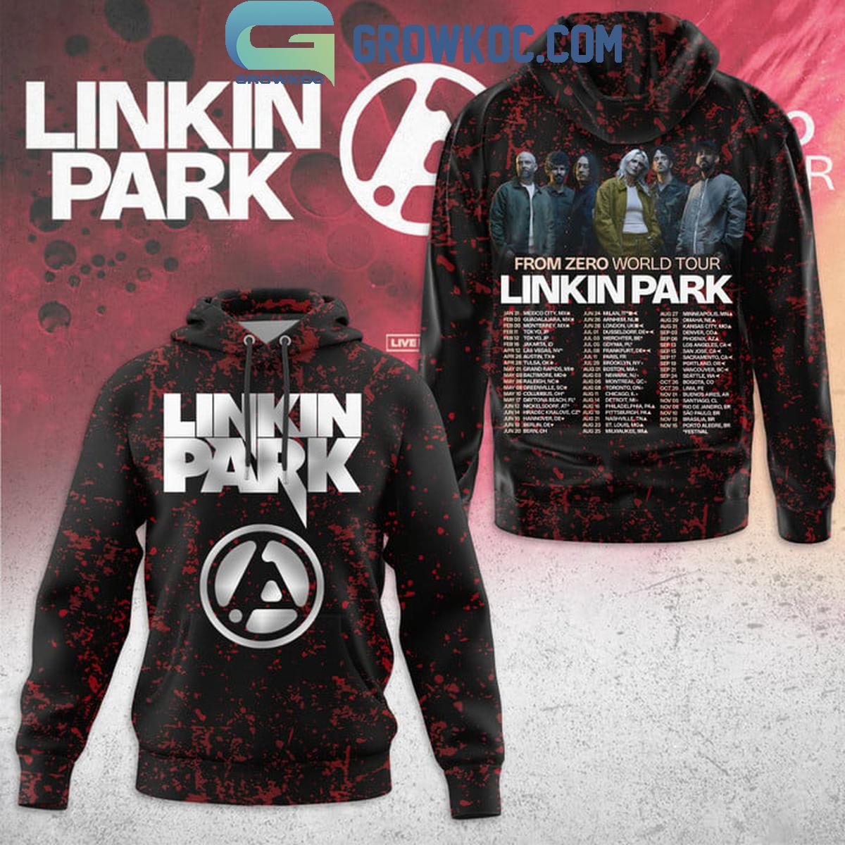 New 2025 Linkin Park From Zero 2025 World Tour Showtime Celebrating Custom Hoodie T-Shirt