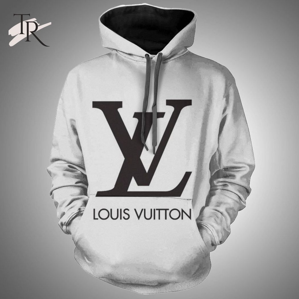 New 2025 Louis Vuitton White Custom Hoodie Luxury Brand Clothing Clothes Outfit For Men Women Luxury Custom Hoodie Outfit For Fall Outfit