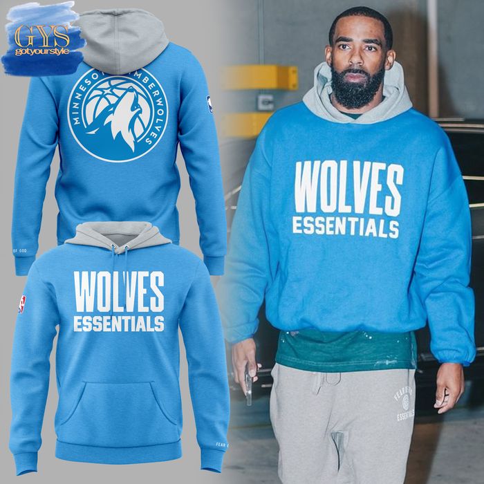 New 2025 Minnesota Timberwolves X Essentials Custom Hoodie