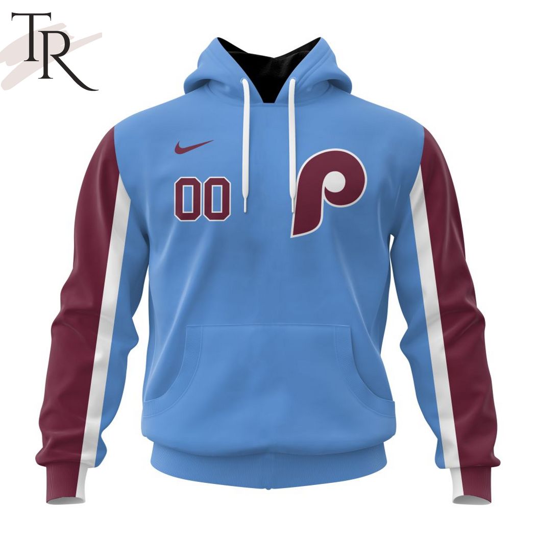 New 2025 MLB Philadelphia Phillies Personalized Alternate Kits Custom Hoodie