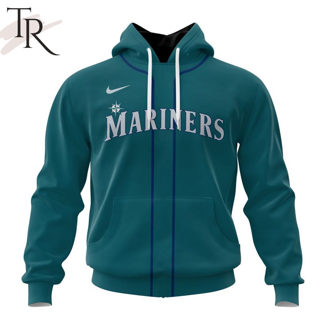 New 2025 MLB Seattle Mariners Personalized Alternate Kits Custom Hoodie