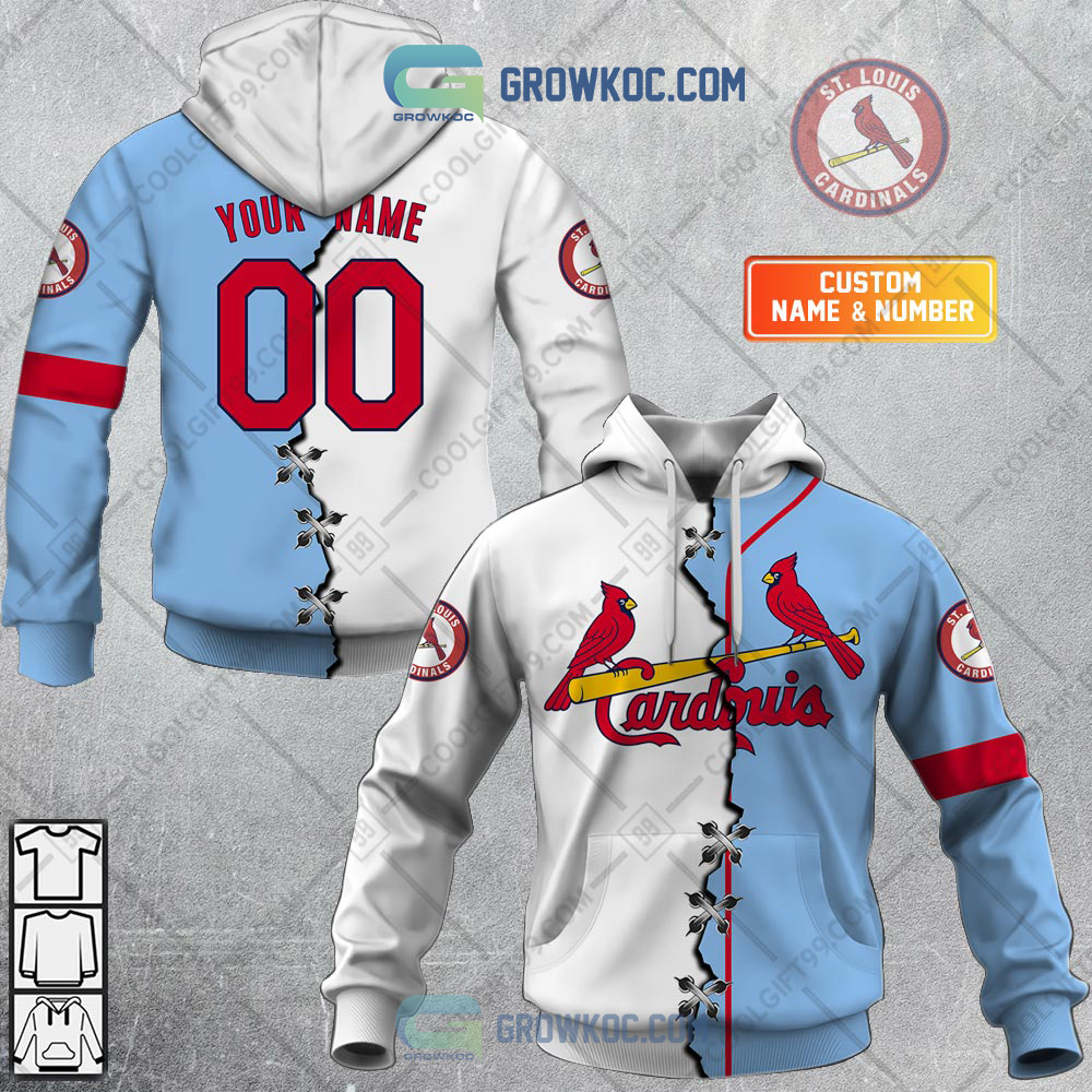 New 2025 MLB St. Louis Cardinals Mix Jersey Personalized Custom Hoodie Shirt
