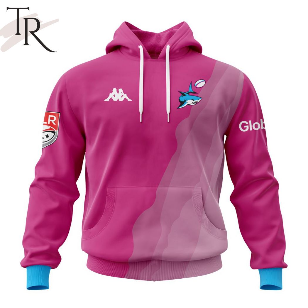New 2025 MLR Miami Sharks Personalized 2024 Home Kits Custom Hoodie