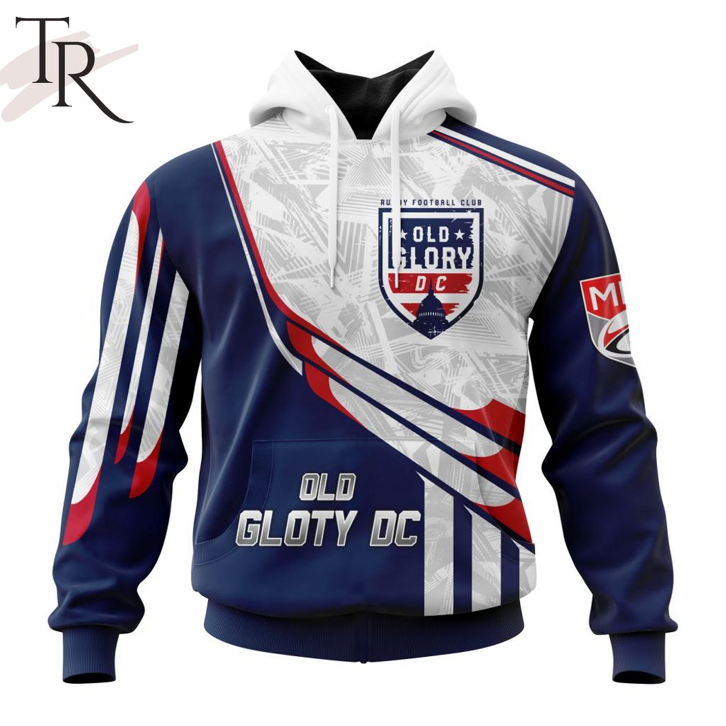 New 2025 MLR Old Glory DC Special Design Concept Kits Custom Hoodie