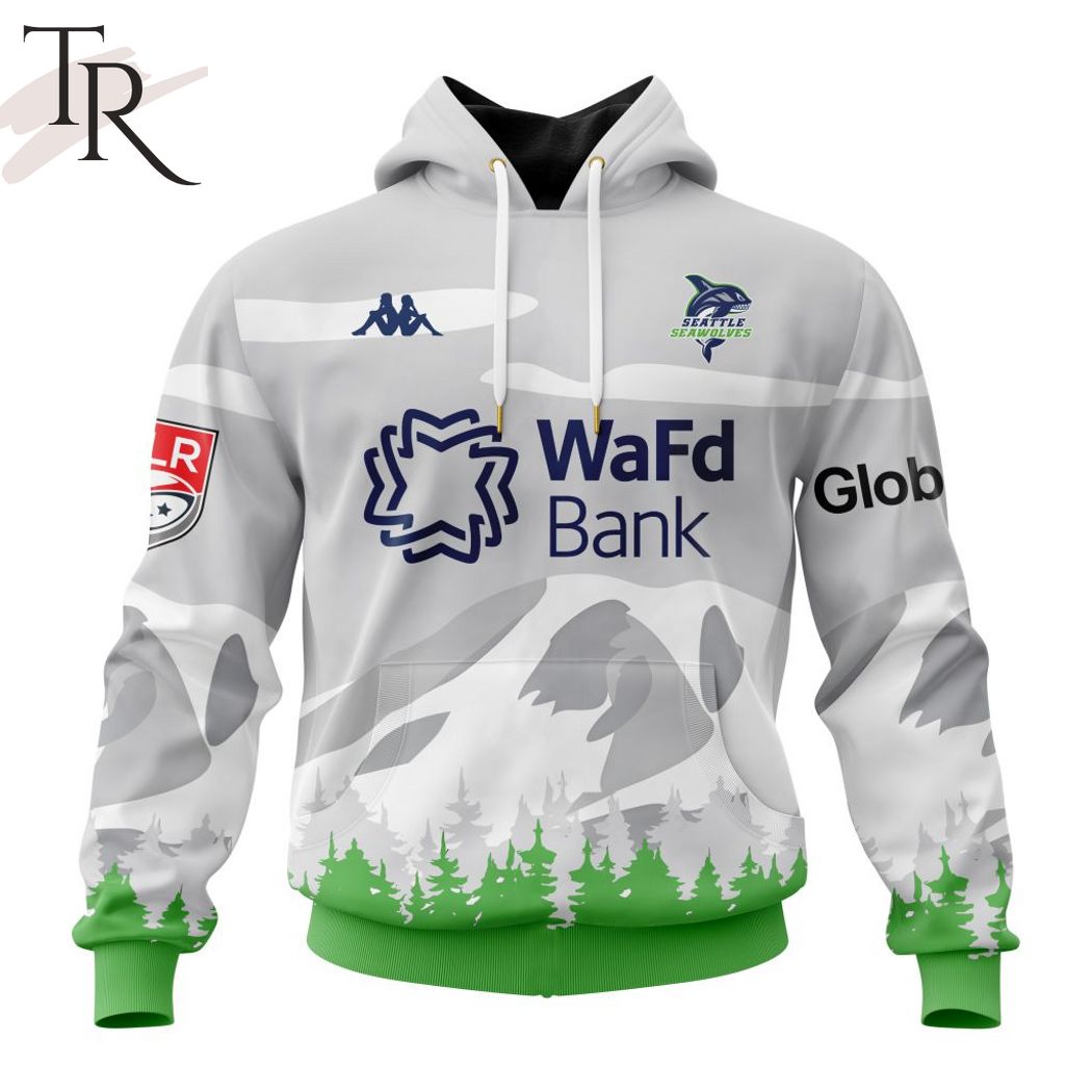 New 2025 MLR Seattle Seawolves Personalized 2024 Away Kits Custom Hoodie