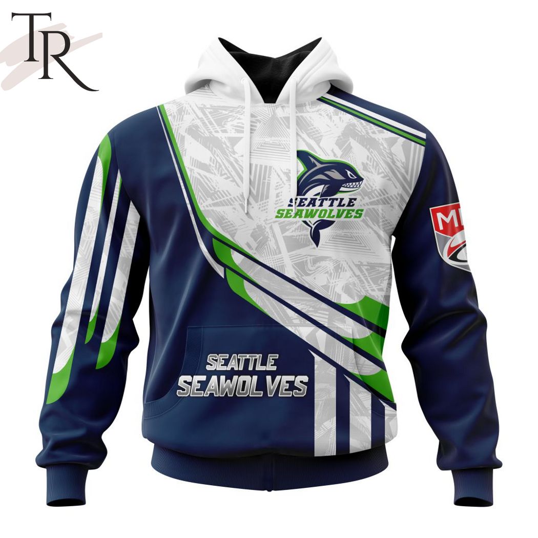 New 2025 MLR Seattle Seawolves Special Design Concept Kits Custom Hoodie