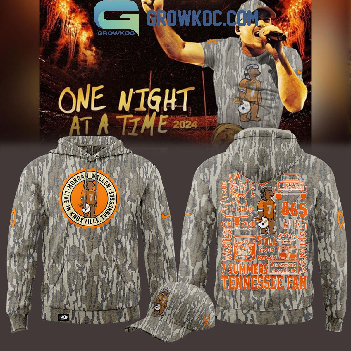 New 2025 Morgan Wallen Camo Mossy Oak Knoxville Tennessee Hometown Custom Hoodie T-Shirt