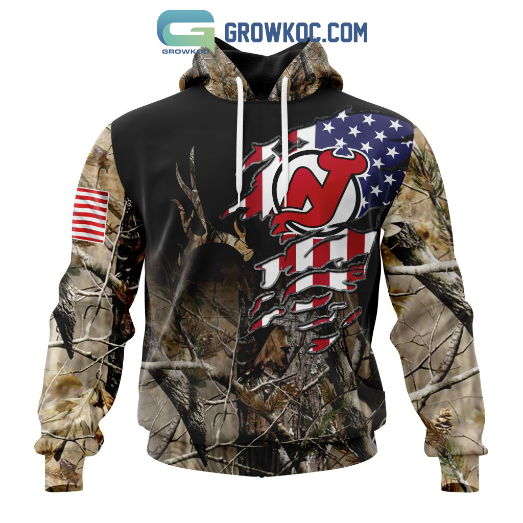 New 2025 New Jersey Devils NHL Special Camo Realtree Hunting Personalized Custom Hoodie T Shirt