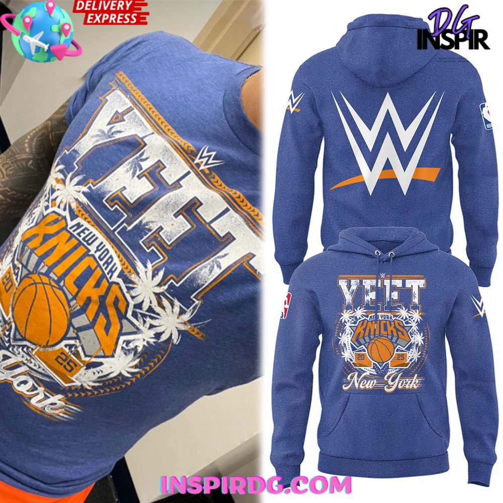New 2025 New York Knicks YEET Special Custom Hoodie