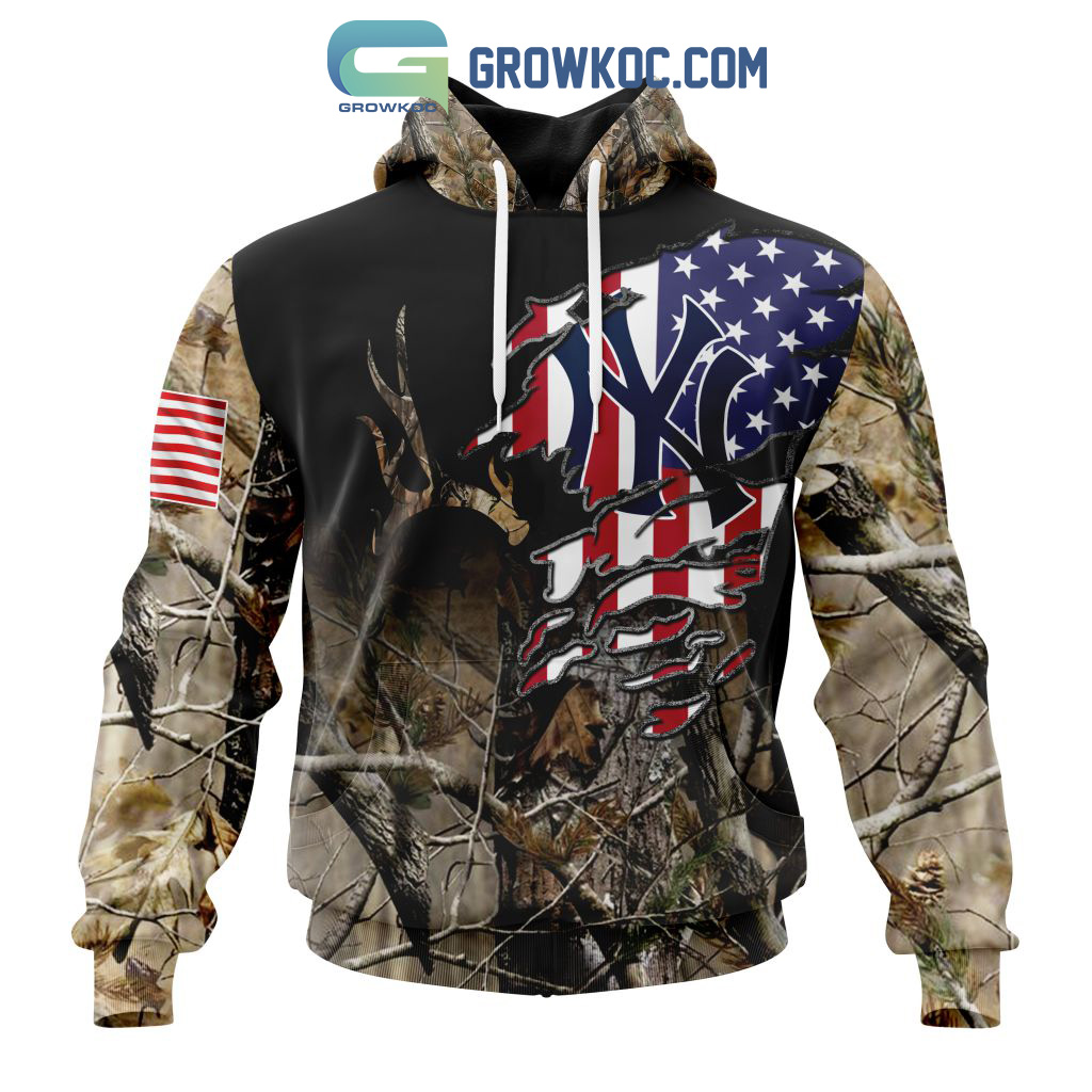 New 2025 New York Yankees MLB Special Camo Realtree Hunting Custom Hoodie T Shirt
