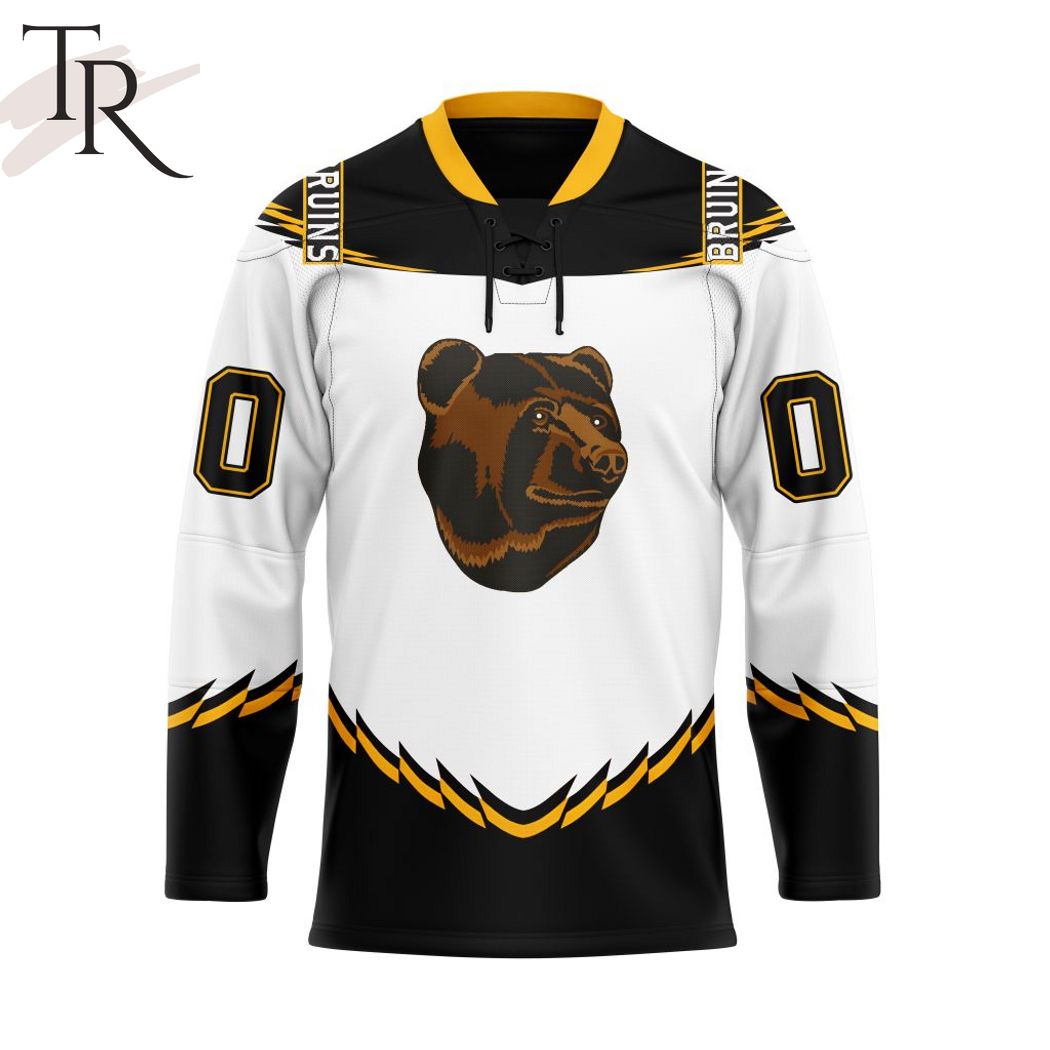 New 2025 NHL Boston Bruins Personalized Reverse Retro Custom Hockey Jersey Fan Gift - All Over Printed