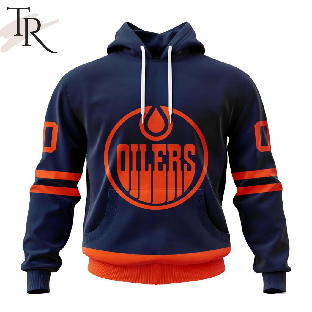 New 2025 NHL Edmonton Oilers 2023 Personalized Alternate Kits Custom Hoodie