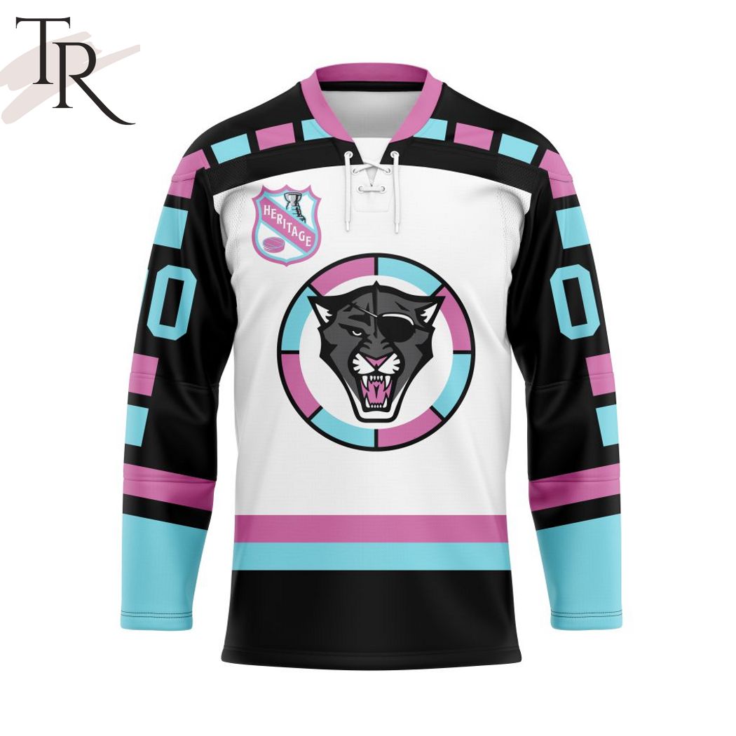 New 2025 NHL Florida Panthers Personalized Heritage Custom Hockey Jersey Fan Gift Design - All Over Printed