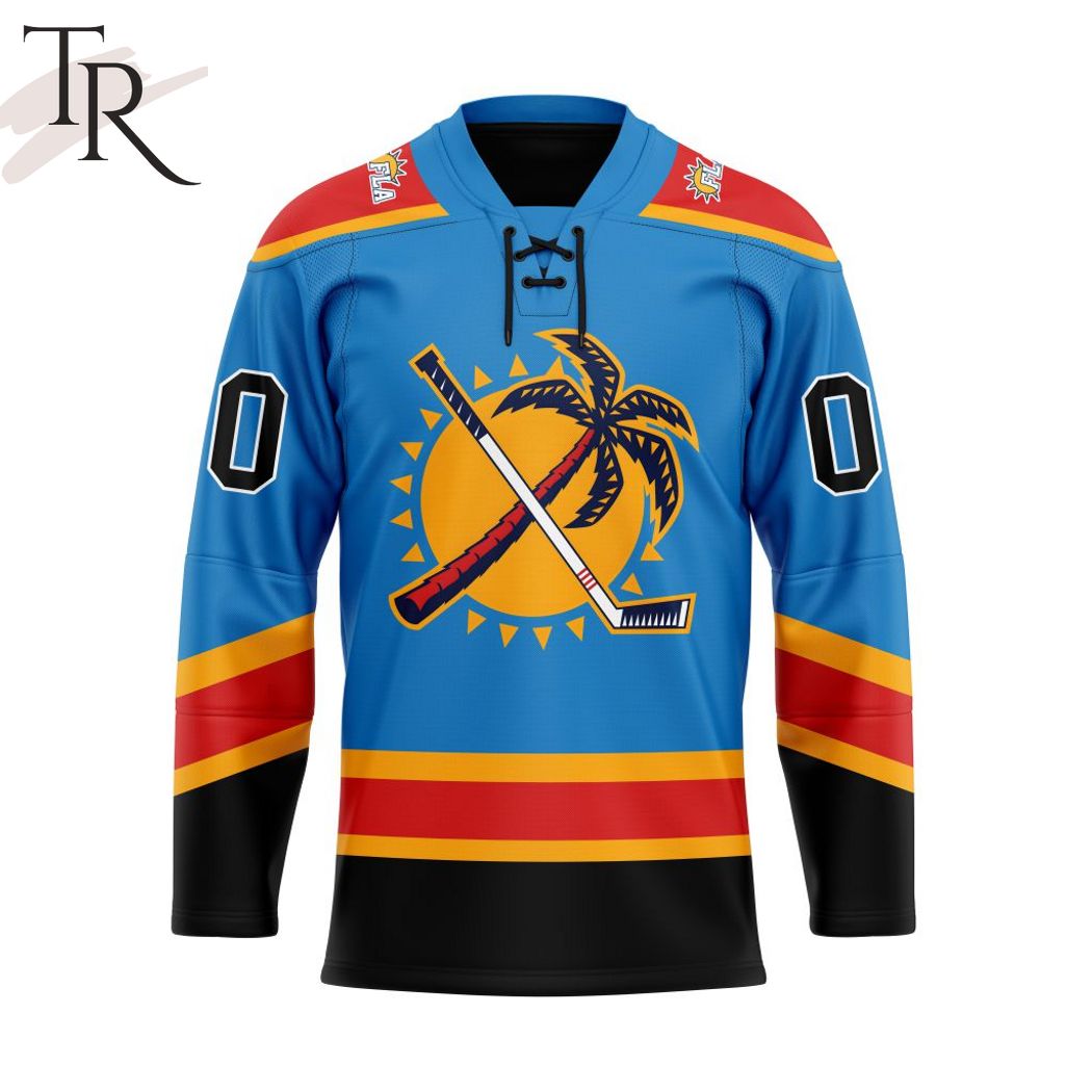 New 2025 NHL Florida Panthers Personalized Reverse Retro Custom Hockey Jersey Fan Gift - All Over Printed