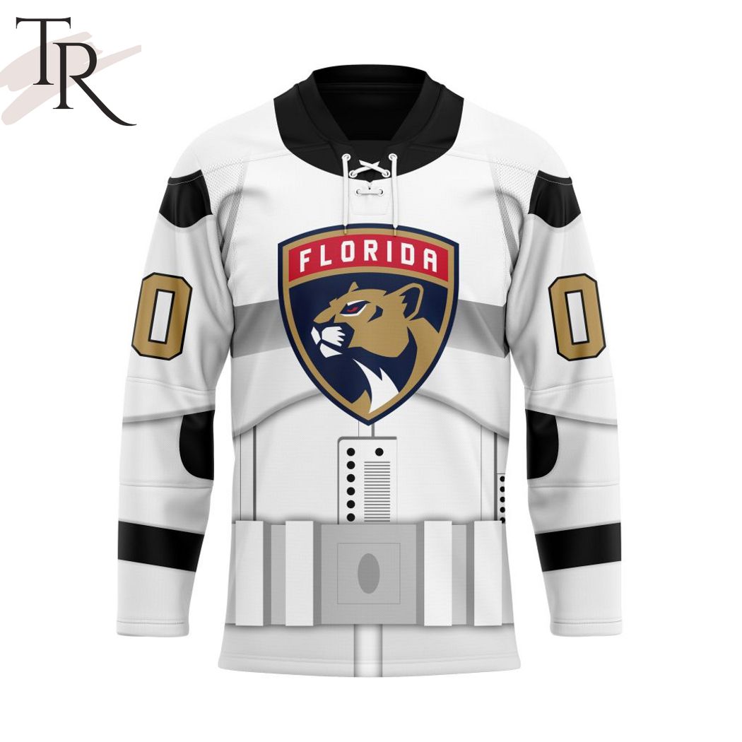 New 2025 NHL Florida Panthers Personalized Star Wars Stormtrooper Custom Hockey Jersey Fan Gift - All Over Printed