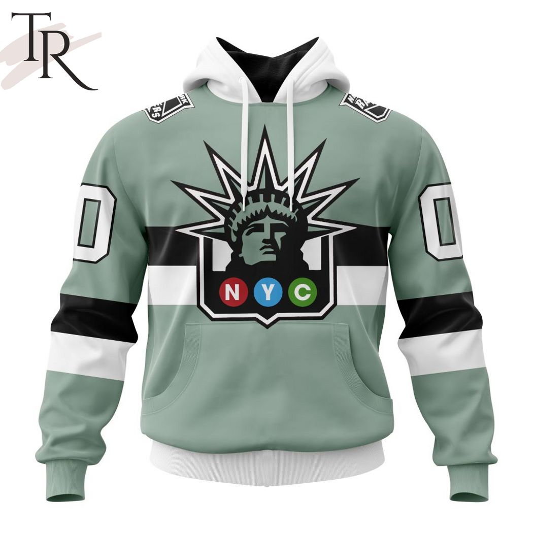 New 2025 NHL New York Rangers Special City Connect Design Custom Hoodie