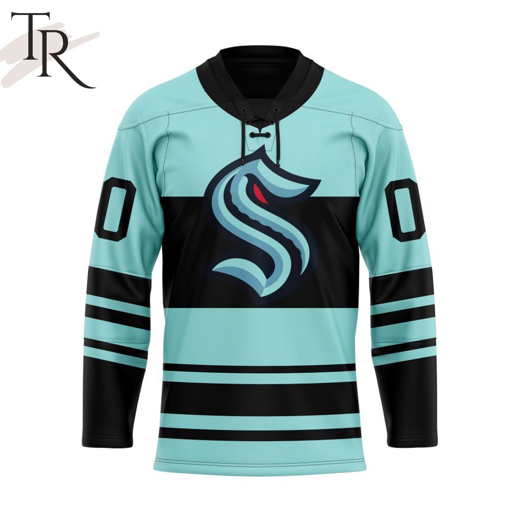 New 2025 NHL Seattle Kraken Personalized Reverse Retro Custom Hockey Jersey Fan Gift - All Over Printed