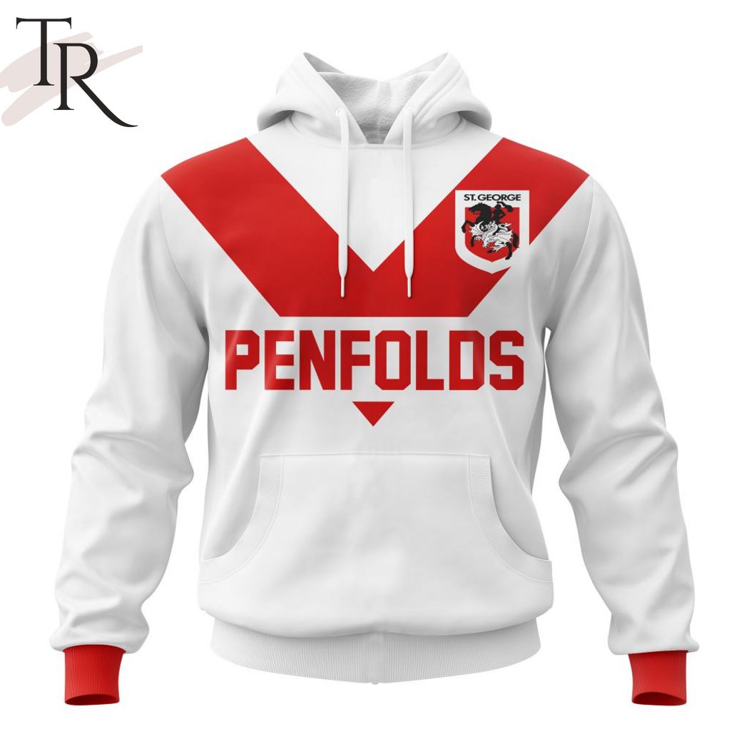 New 2025 NRL St. George Illawarra Dragons Personalized Retro 1979 Kits Custom Hoodie
