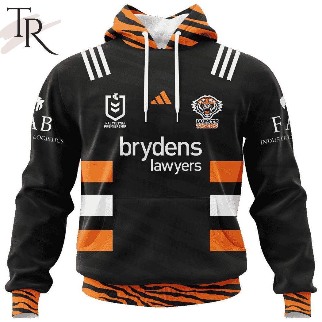 New 2025 NRL Wests Tigers Special Heritage 1 Design Custom Hoodie