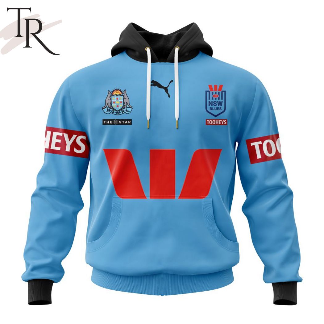 New 2025 NSW Blues State Of Origin Personalized 2024 Kits Custom Hoodie