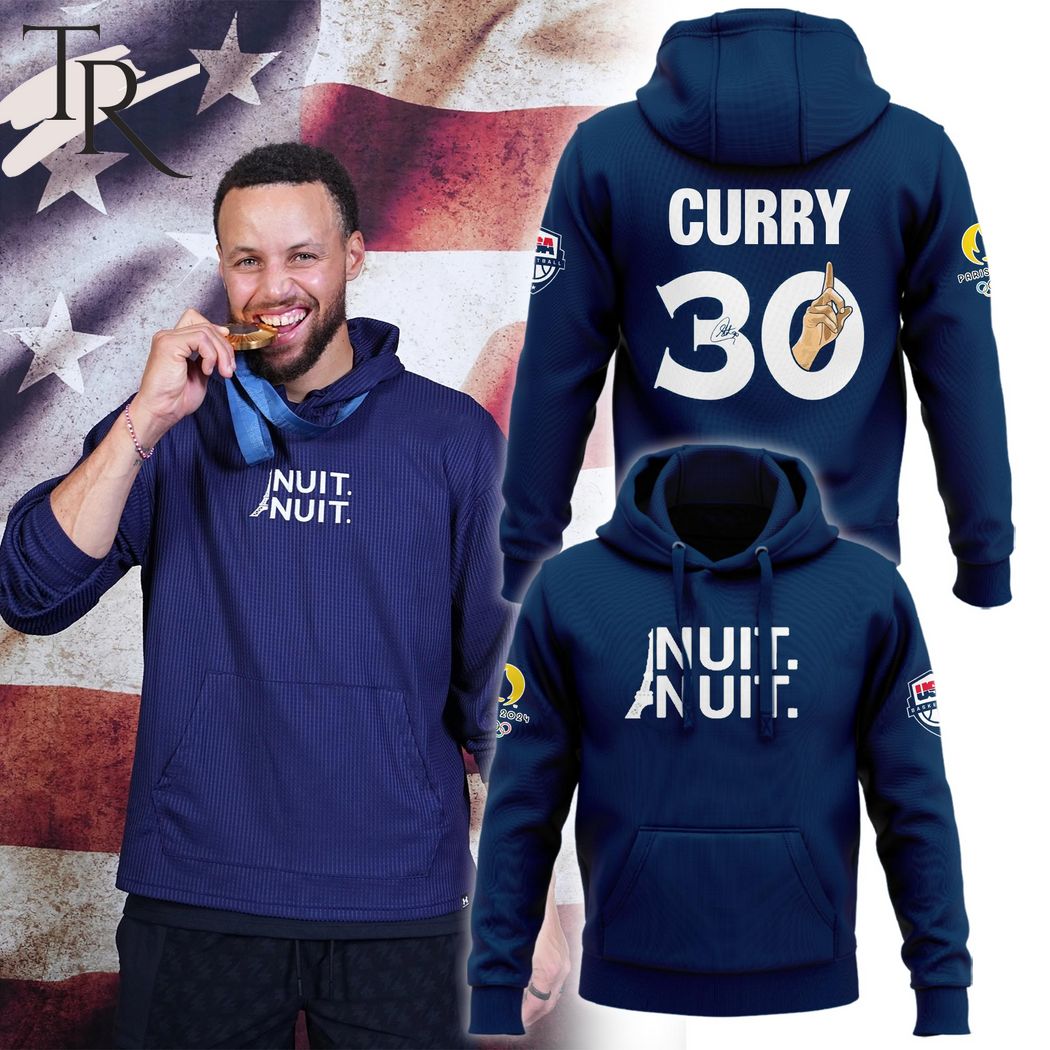 New 2025 Nuit Nuit Stephen Curry 30 Custom Hoodie