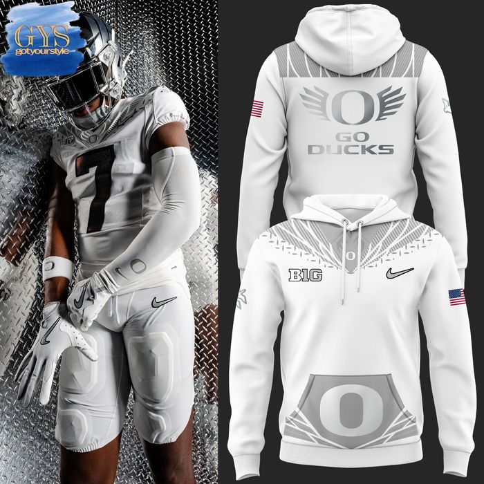 New 2025 Oregon Ducks Generation O Warp Speed 2024 Custom Hoodie