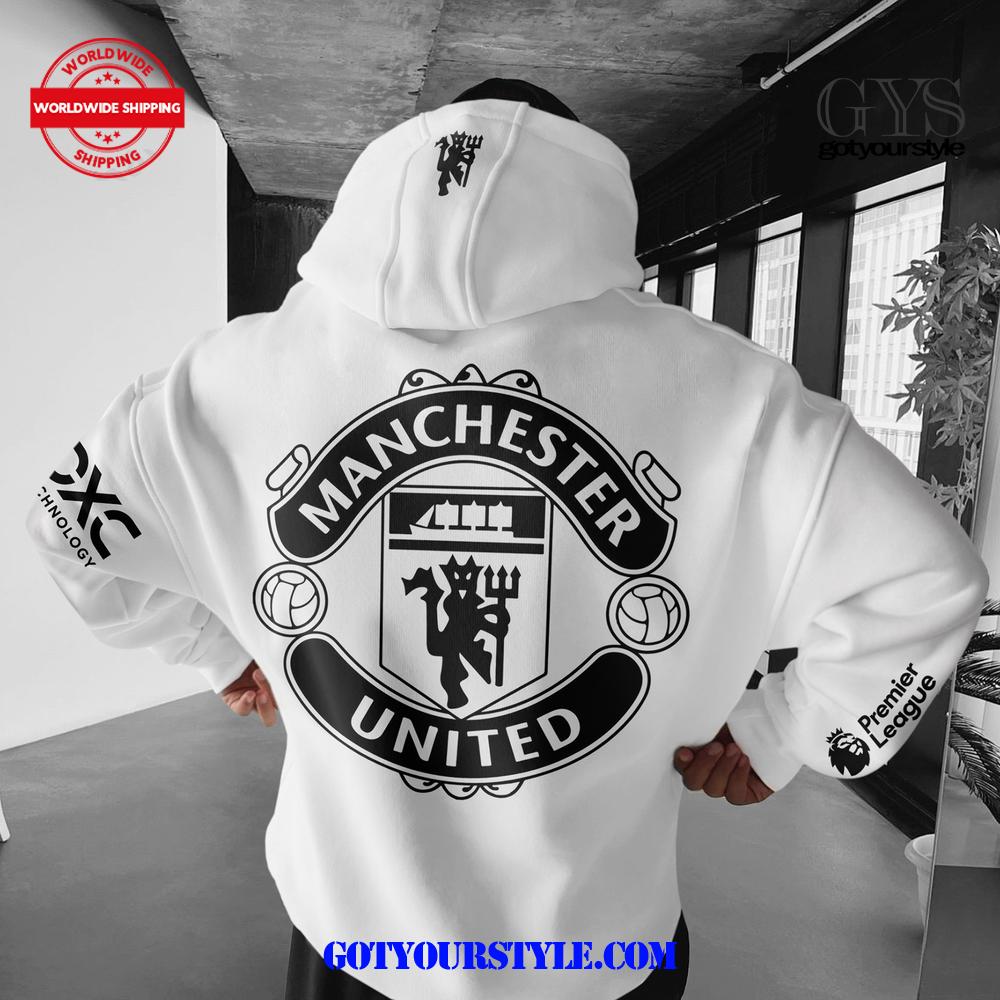 New 2025 Oversized Manchester United Print Custom Hoodie