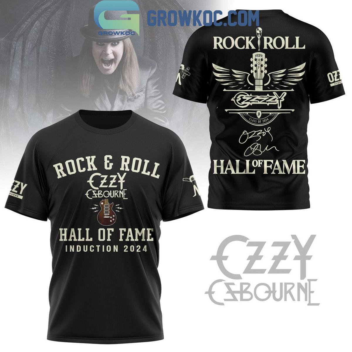 New 2025 Ozzy Osbourne Hall Of Fame Rock And Roll Introduction 2024 Custom Hoodie T-Shirt
