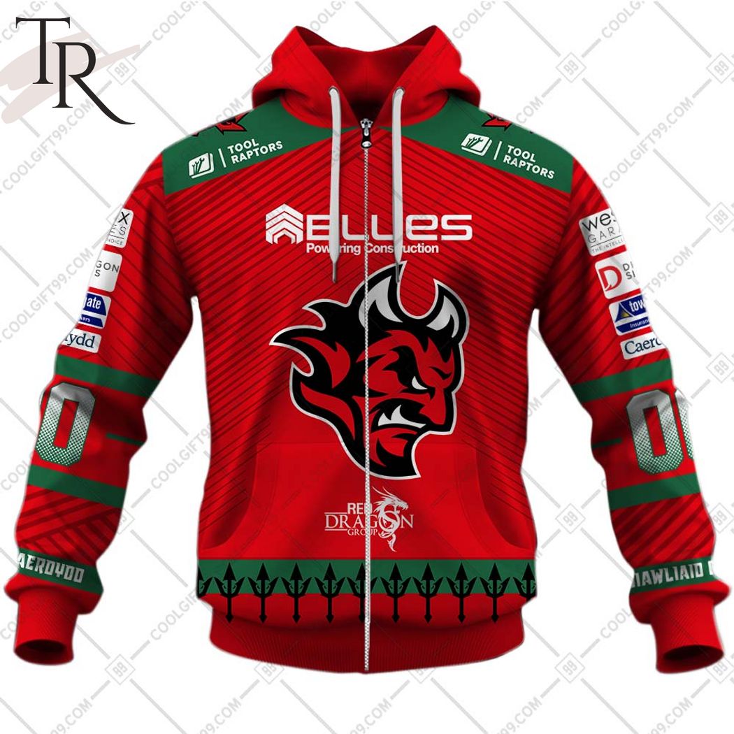 New 2025 Personalized EIHL Cardiff Devils 2324 Jersey Style Custom Hoodie