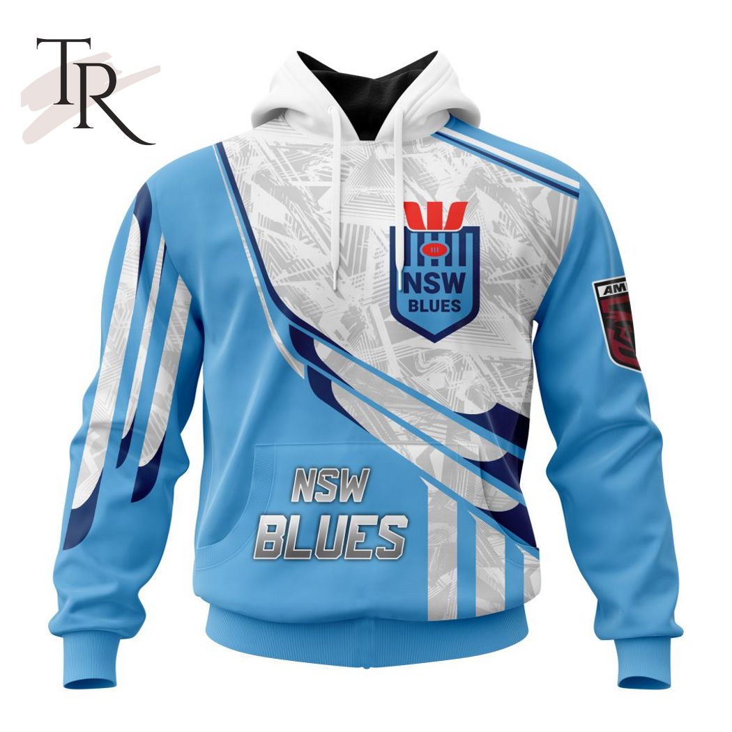 New 2025 Personalized State Of Origin NSW Blues Special Design Custom Hoodie 3D