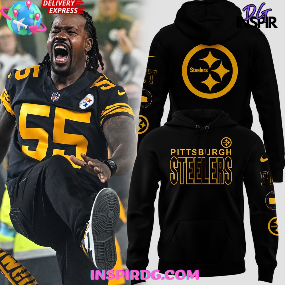 New 2025 Pittsburgh Steelers Color Rush 2024 Custom Hoodie