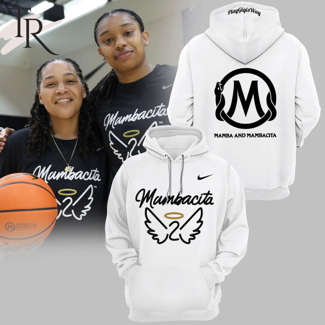 New 2025 PLAY GIGIS WAY Mamba And Mambacita Custom Hoodie - White