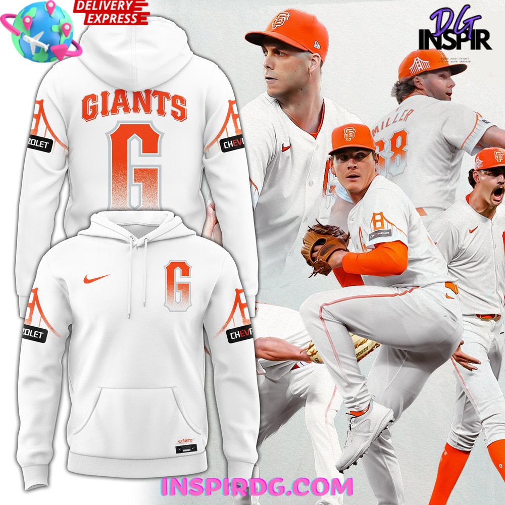New 2025 San Francisco Giants Special City Connect Custom Hoodie