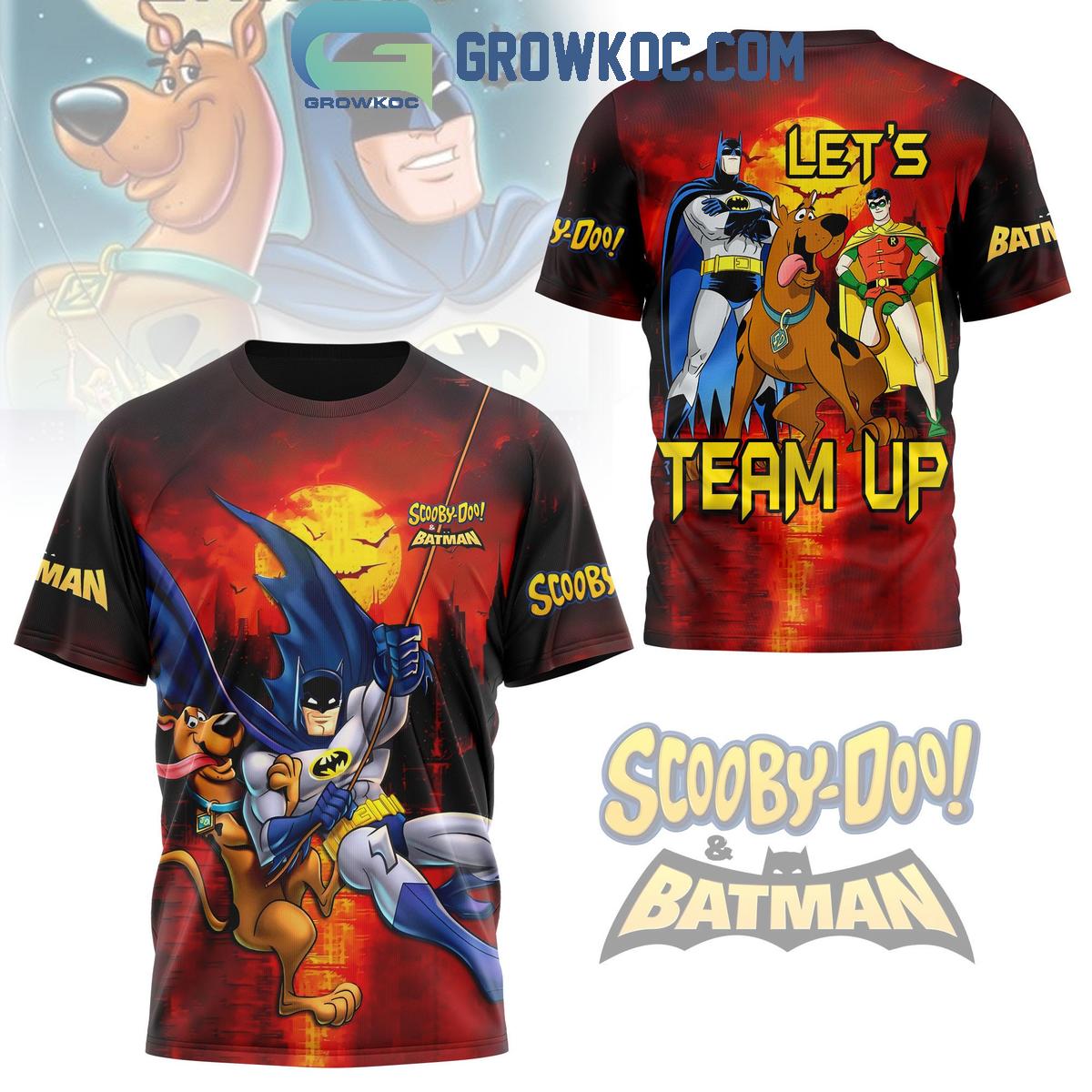 New 2025 Scooby Doo Batman Robin Lets Team Up Custom Hoodie T-Shirt