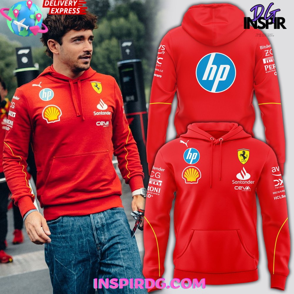 New 2025 Scuderia Ferrari 2024 Custom Hoodie