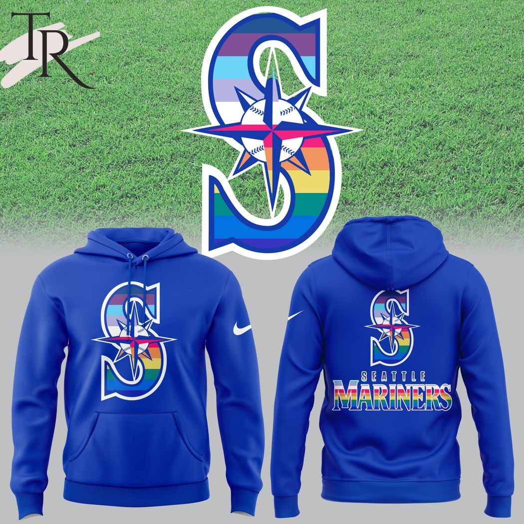 New 2025 Seattle Mariners Celebrate Pride Month Custom Hoodie