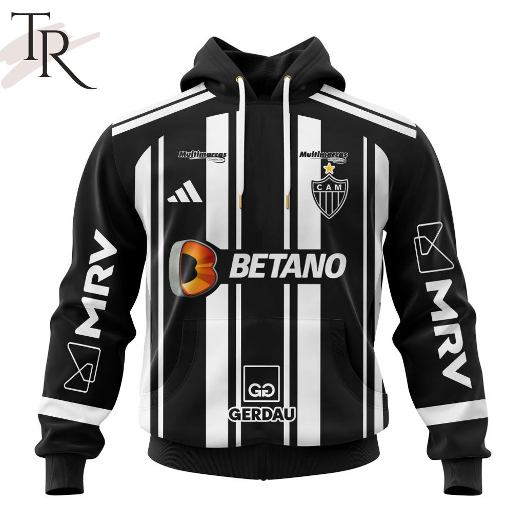 New 2025 Serie A Club Atletico Mineiro Personalized 2023 Home Kits Custom Hoodie