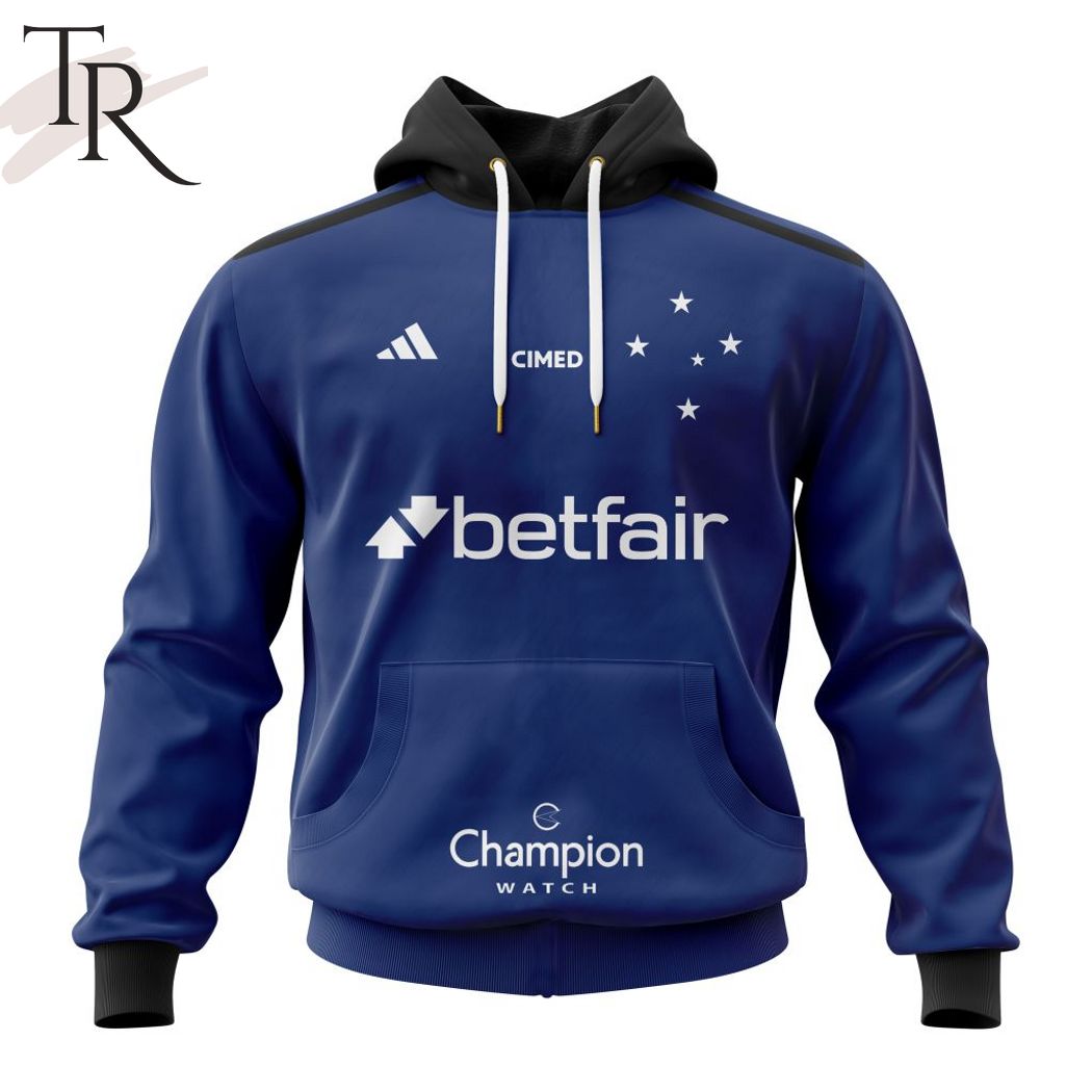 New 2025 Serie A Cruzeiro Personalized 2023 Home Kits Custom Hoodie