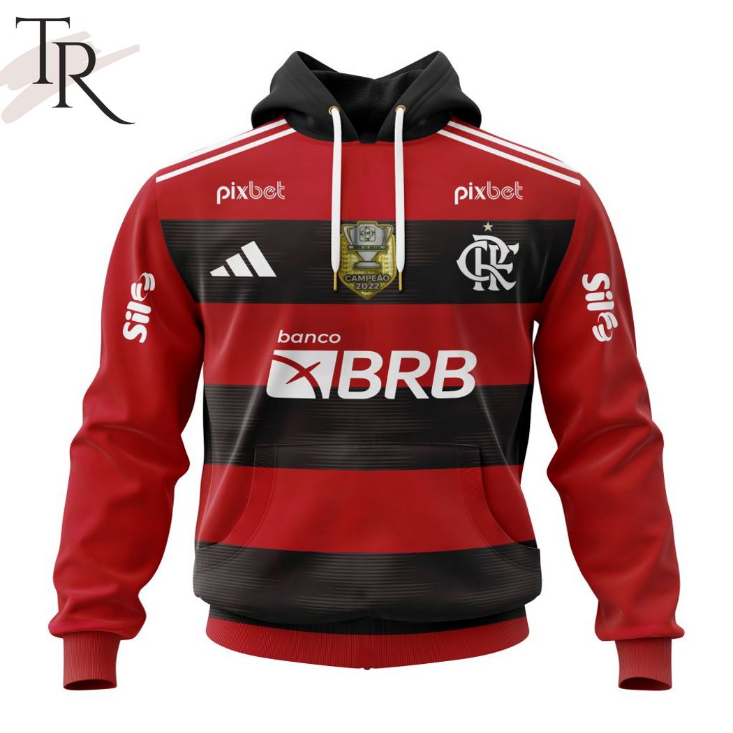New 2025 Serie A Flamengo Personalized 2023 Home Kits Custom Hoodie
