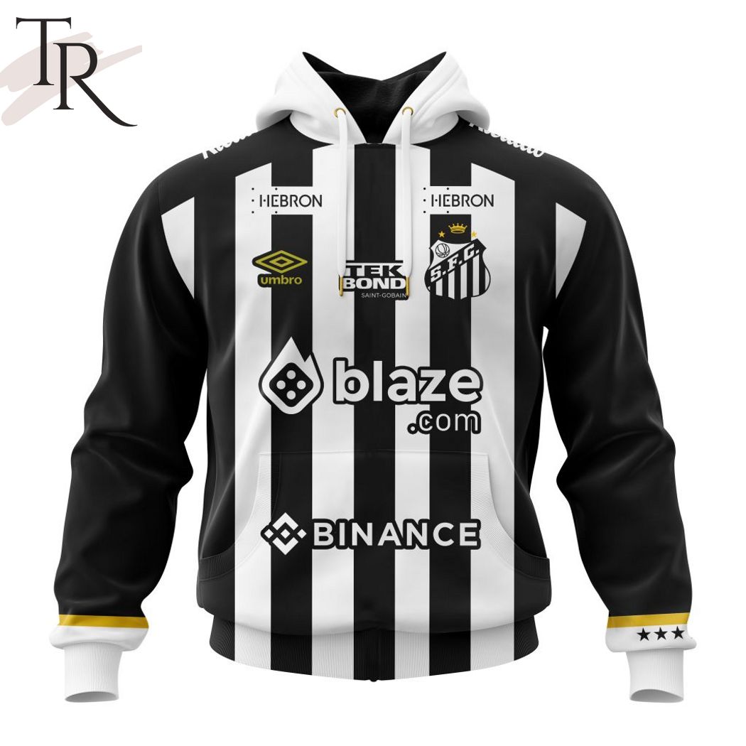 New 2025 Serie A Santos F.C Personalized 2023 Away Kits Custom Hoodie