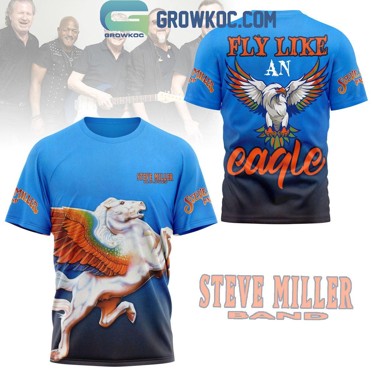 New 2025 Steve Miller Band Fly Like An Eagle Fan Custom Hoodie T-Shirt