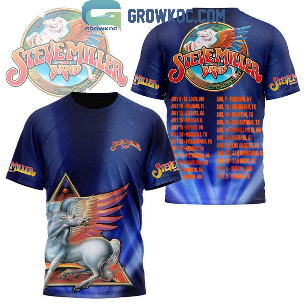 New 2025 Steve Miller Band Tour 2024 With Schedule For Custom Hoodie T-Shirt