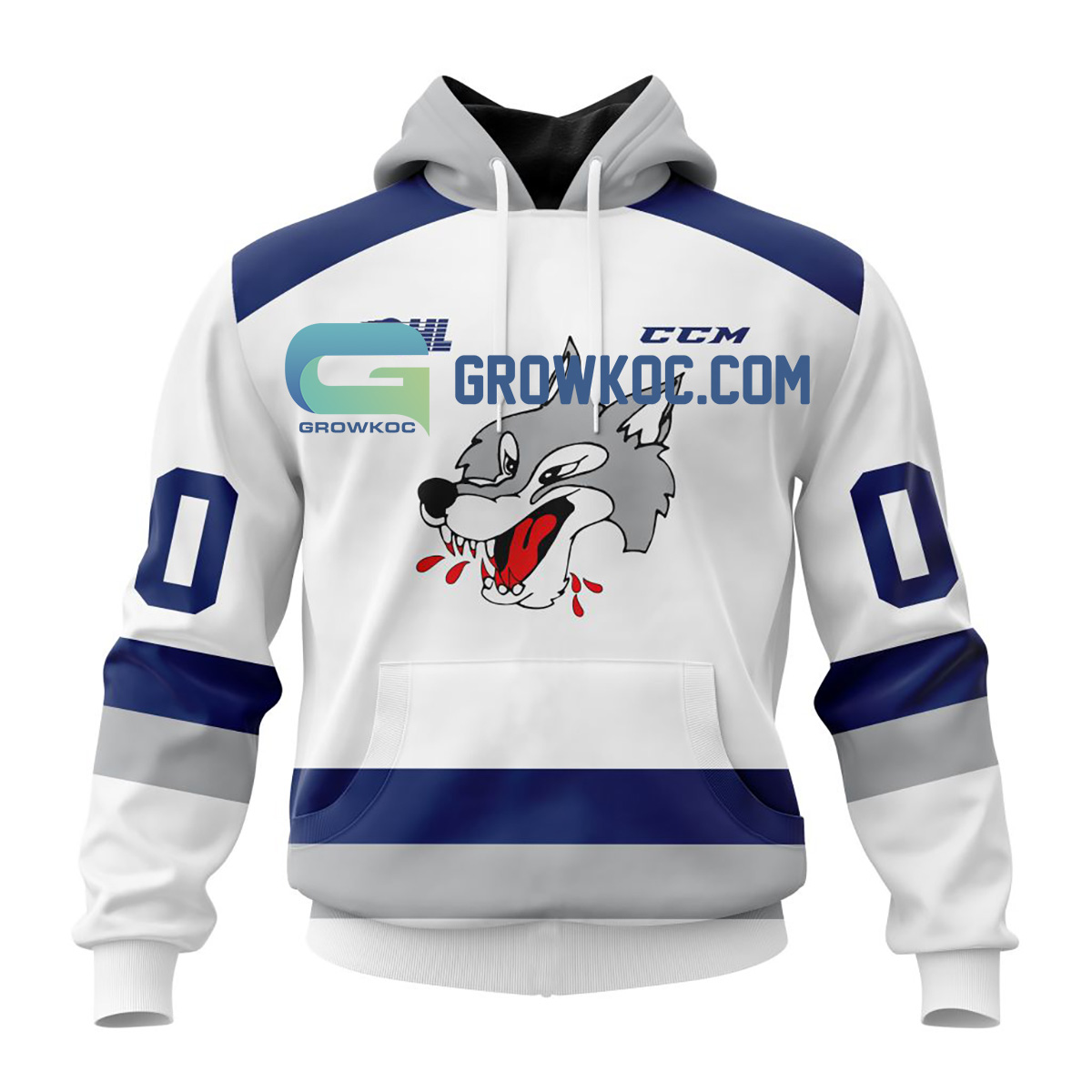 New 2025 Sudbury Wolves Away Jersey Personalized Custom Hoodie Shirt