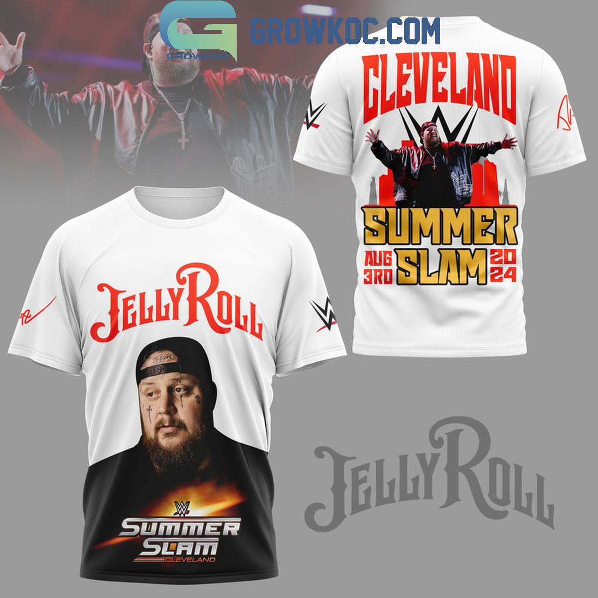 New 2025 Summer Slam WWE 2024 Cleveland Aug 20 Custom Hoodie T Shirt